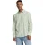 No Excess Shirt verical big stripes with line green