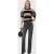 AllSaints Maisie Flare Jean Washed Grey