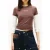 Tommy Hilfiger Slim Multi Linear Tee Black Walnut