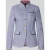 White Label Blazer met viscose en opstaande kraag