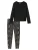 SCHIESSER Pyjama ‘Modern Nightwear’  zwart / wit