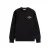Tommy Hilfiger regular fit sweater met print – zwart