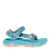 Teva sandalen met all over print – blauw/zalm
