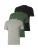 Trendyol Shirt  grijs / groen / zwart