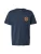 RIP CURL Shirt ‘PACIFIC RINSE CIRCLE’  donkerblauw / ombergrijs / pasteelgeel / oxide