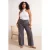 Trendyol Curve Dames Grijs Effen Recht Hoge taille Grote maten Jeans
