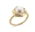Orphelia Dames 925 Zilver Ring – Goud ZR-7469/G