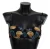 Dolce & Gabbana Zwarte Zeeschelpen Print Vrouwen Zwemkleding Bikinitopjes