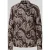 milano italy Regular fit blouse van viscose in all-over look