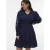 VERO MODA CURVE mini jurk broderie blauw