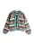 Next Gebreid vest  sand / cyaan blauw / petrol / pitaja roze