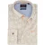 New Zealand bloemen overhemd beige linnen normale fit