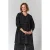 Gozzip Plus Size tuniek met print – zwart/wit