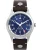 Timex Waterbury Gmt X Pan Am Heren Bruine Horloge TW2W97300