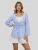 LapaPlus Blouse  hemelsblauw