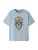 NAME IT Shirt ‘NKMHIPS’  ivoor / lichtblauw / donkergroen / karmijnrood