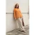 Oversized Linnenmix Lange Mouwen Shirt