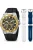 Invicta Speedway 51130 Herenhorloge – Quartz Uurwerk – Roestvrij Staal met Grijze Wijzerplaat – 45 mm – Met Extra Bandjes