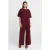 Dames Hoge Taille Wijde Pijpen Gebreide Broek