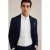 WE Fashion gebreid slim fit overhemd white uni