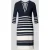 Christian Berg Woman Selection Knielange jurk met V-hals