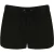 SF Women Dames/dames Retro Shorts (Zwart)