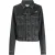 Gebroken wit Diag Design donkergrijs denim jack met normale pasvorm