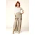 Topvintage exclusive ~ Sasha Pinstripe pantalon in beige