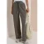 Broek met High Waist en Straight Leg pijpen, met patroon