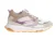 Braqeez 425250-994 Meisjes Lage Sneakers – Beige/Paars/Wit – Nubuck – Veters