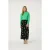 Fabienne Chapot Liona Skirt Black/green Zest