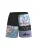 elho Zwemshorts ‘Biarritz 89’  lichtblauw / sering / zwart / offwhite