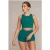 Gold’s Gym Laura – Women’s Cropped Sleeveless Top Green