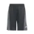 ADIDAS SPORTSWEAR Sportbroek ‘Training AEROREADY Heather Shorts’  grijs / zwart