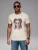 Ombre Shirt  blauw / grijs / rood / offwhite