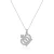 Orphelia Dames 925 Sterling Zilveren Ketting met Hanger – Zilver ZH-4358