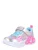 SKECHERS Sneakers ‘INFINITE HEART LIGHTS – HEART’  lichtblauw / pink / zilver