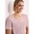 Street One Dames Basic Shirt in Roze