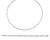 Orphelia Dames 925 Sterling Zilveren Set: Ketting + Armband – Zilver SET-034