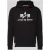 alpha industries Hoodie met labelprint