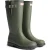Hunter Field Downpour Boot Rubber Dames Donkergroen/Zwart Wellingtonlaarzen