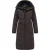 Marikoo dames winterjas Benikoo met capuchon & geribde kraag – warm en stijlvol