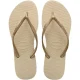 Havaianas Slim | sand grey/light golden teenslippers dames