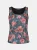KOROSHI Top  groen / rood / zwart