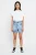 BENU Dames Korte Lichtblauwe Katoenen Denim Shorts