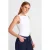 Mouwloze Boothals Jersey Blouse