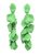 AVANT-GARDE PARIS Oorbellen ‘Petals’  groen