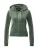 Juicy Couture Sweatvest ‘ROBERTSON’  olijfgroen