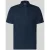 OLYMP Level Five regular fit poloshirt van mix van linnen en elastaan