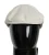 Dolce & Gabbana Mannen Wit Katoen Stretch Logo Newsboy Hoed Cap